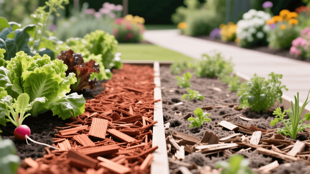 Cedar vs Hardwood Mulch for Edible Garden Beds 2026