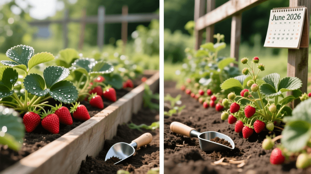 June-Bearing vs Everbearing Strawberry Fertilizer Schedule 2026