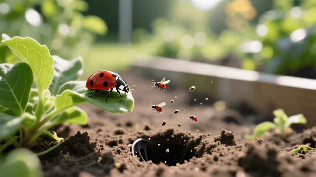 Ladybug Release Timing & Core Aeration For Aphids 2026