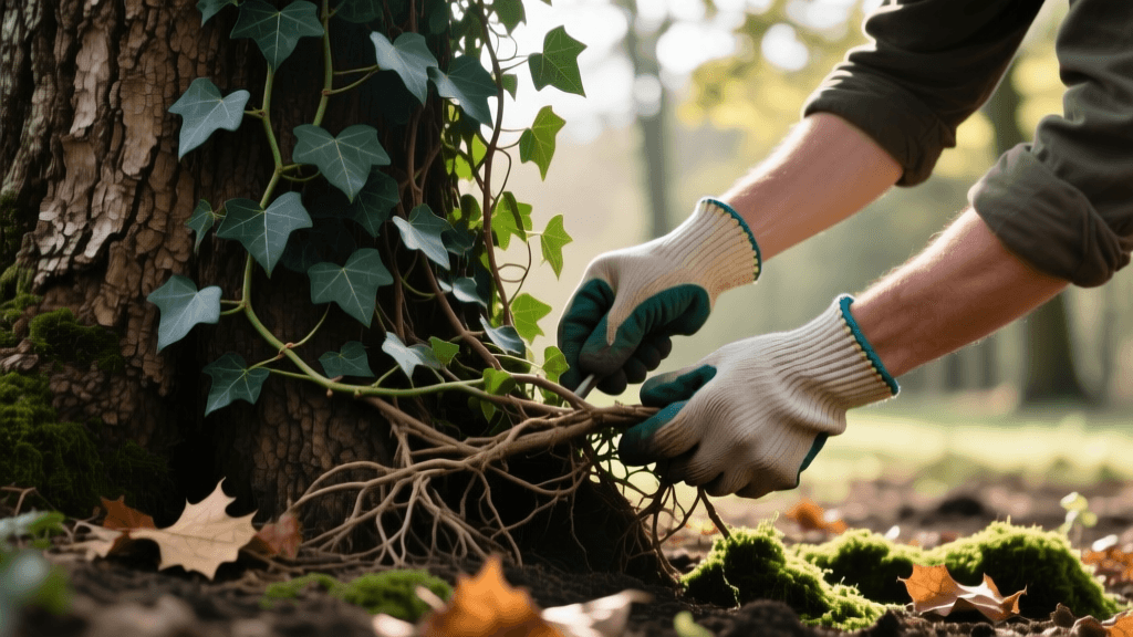 Identify and Remove Invasive Vines Choking Your Trees