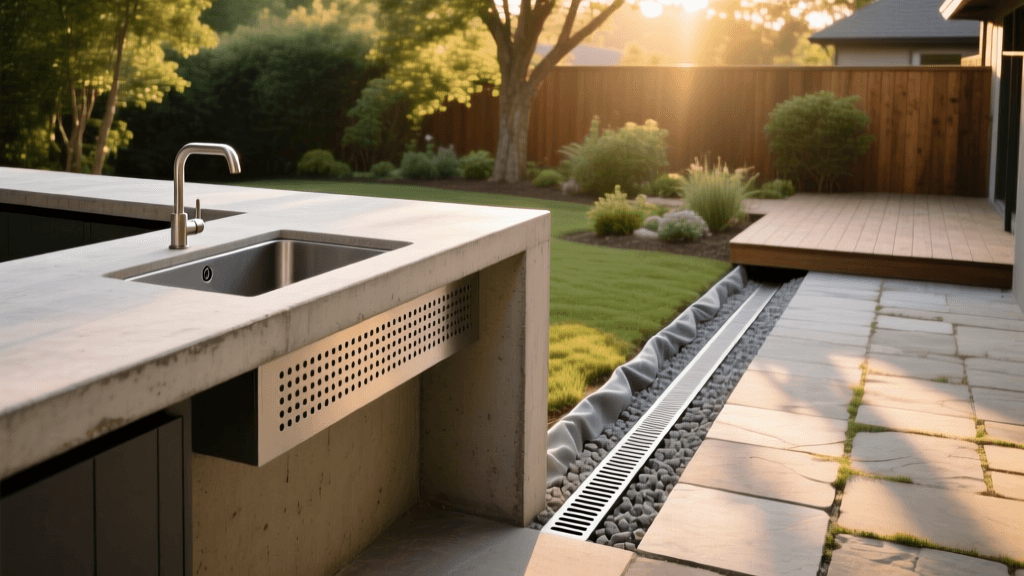 2026 Guide: French Drain for Outdoor Bar Cart Sinks