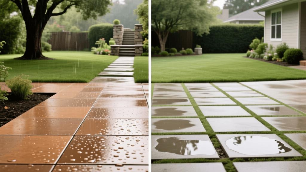 Permeable Pavers vs Traditional Pavers: Hardscape Guide