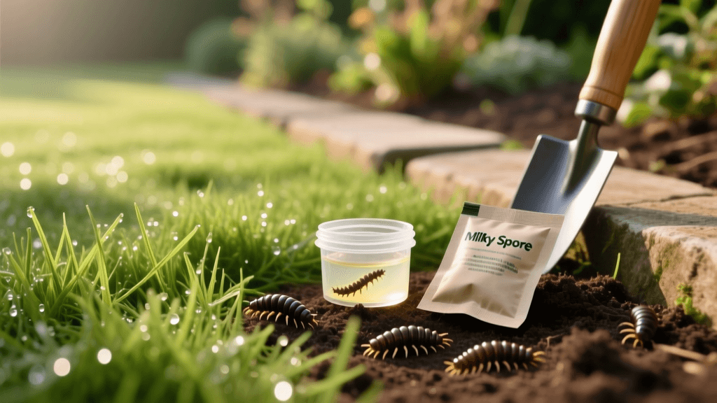 Organic Grub Control: Beneficial Nematodes vs Milky Spore