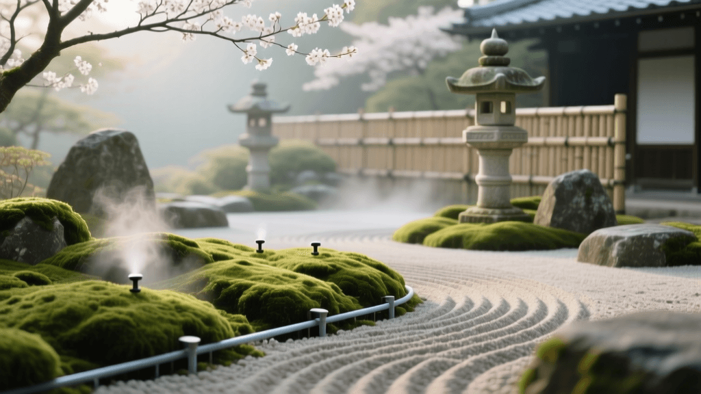 Smart Irrigation For Zen Garden Moss And Gravel 2026