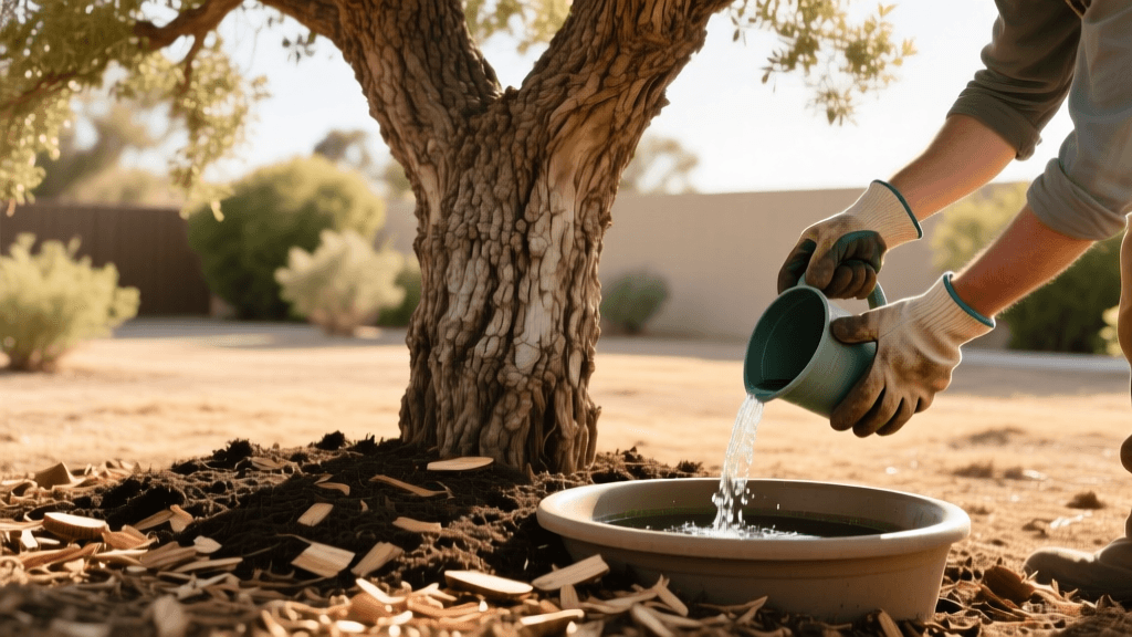 Drought-Proofing Your Trees: Deep Watering and Mulching Guide