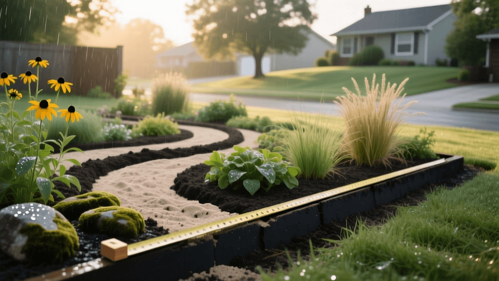 Designing a Rain Garden: Planning for Yard Drainage