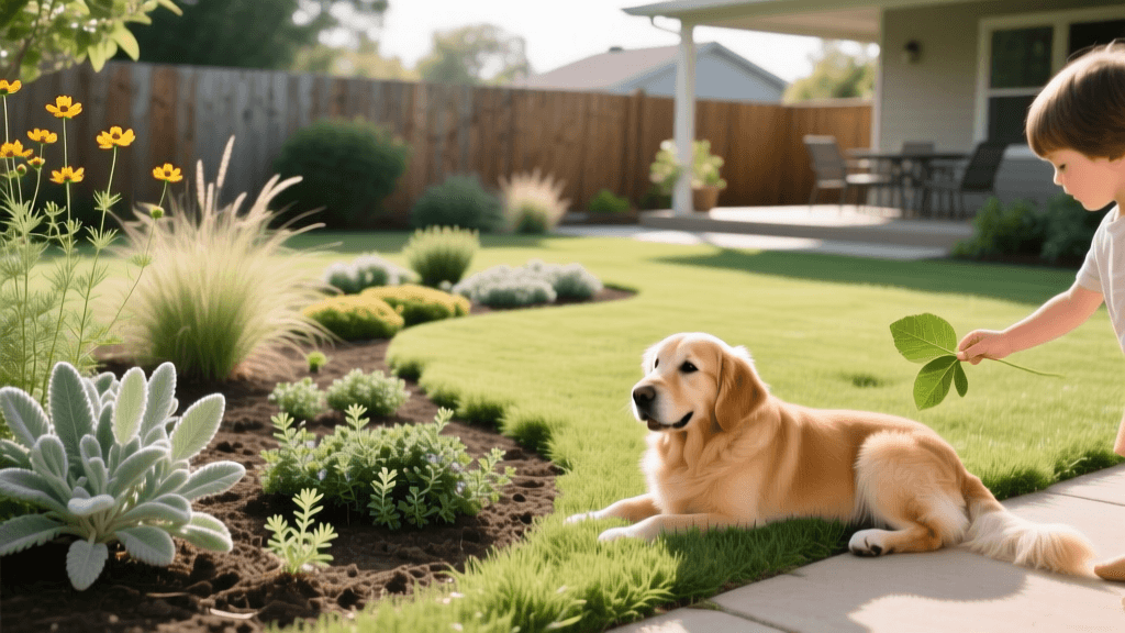 Pet-Friendly Landscaping: Safe Plants, Turf, and Play Zones