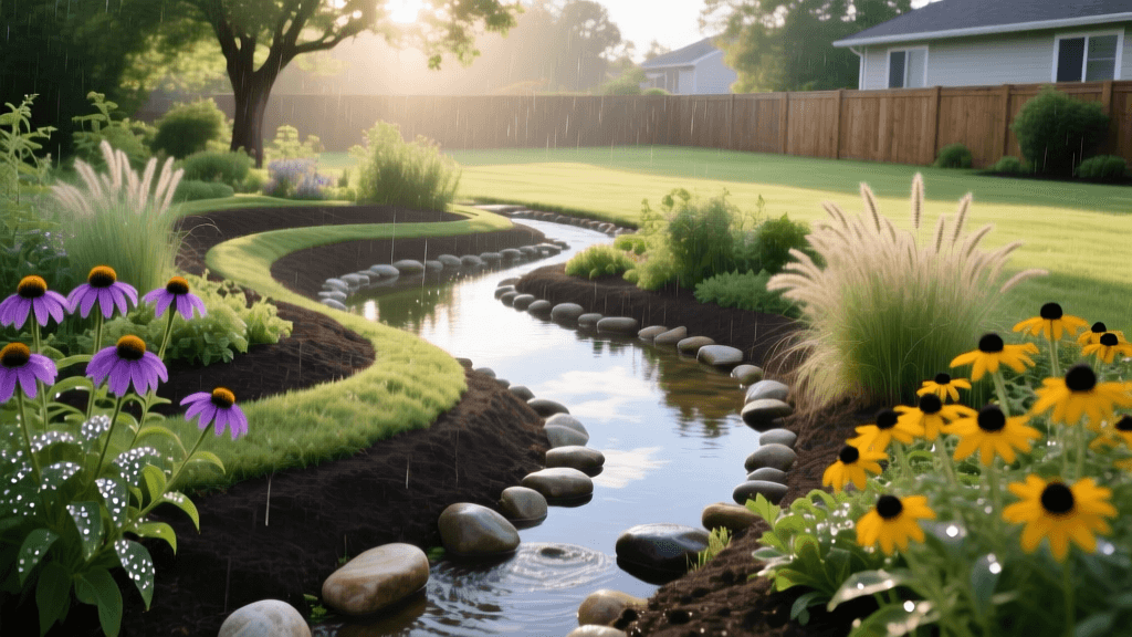 How to Build a Rain Garden for Sustainable Yard Drainage