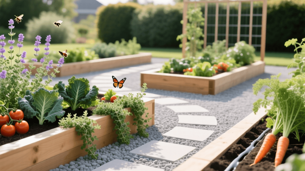 Creeping Thyme Gravel Paths: 2026 Raised Bed Landscaping