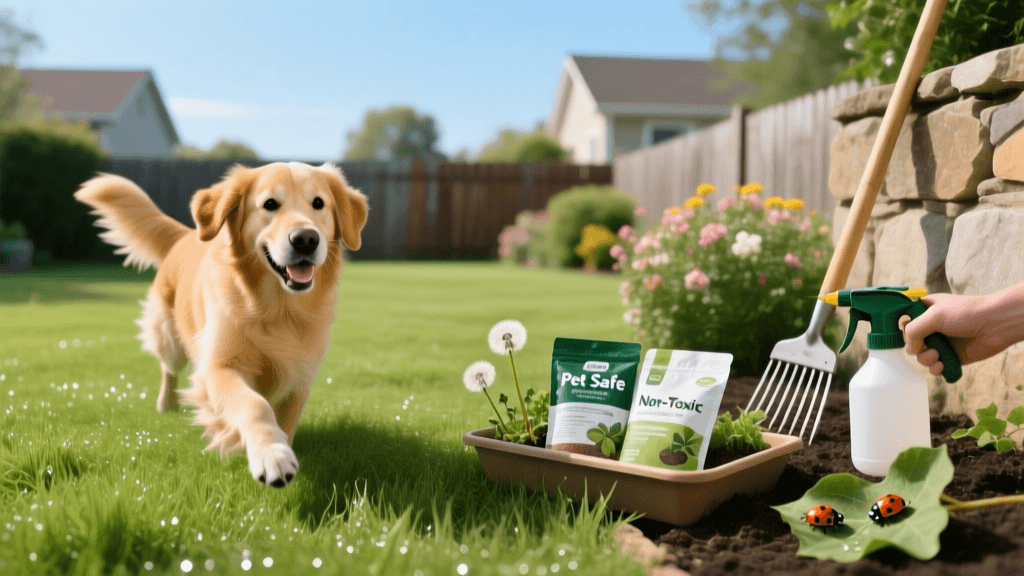 Pet-Safe Lawn Care: Organic Fertilizers & Weed Control