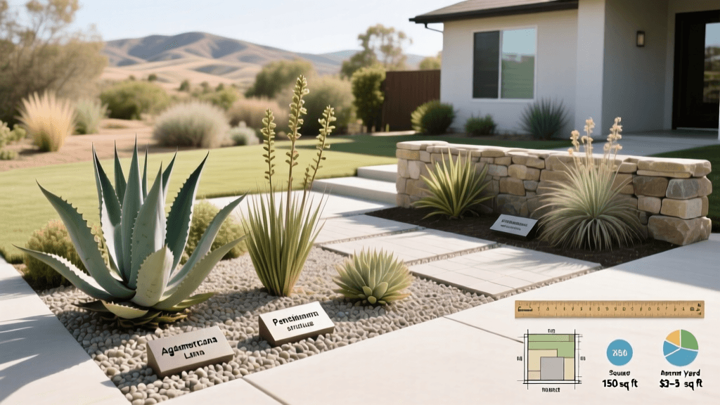 How To Create A Low Maintenance Xeriscape Front Yard
