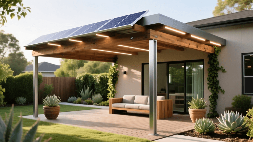 How to Plan an Energy-Efficient Smart Patio and Pergola