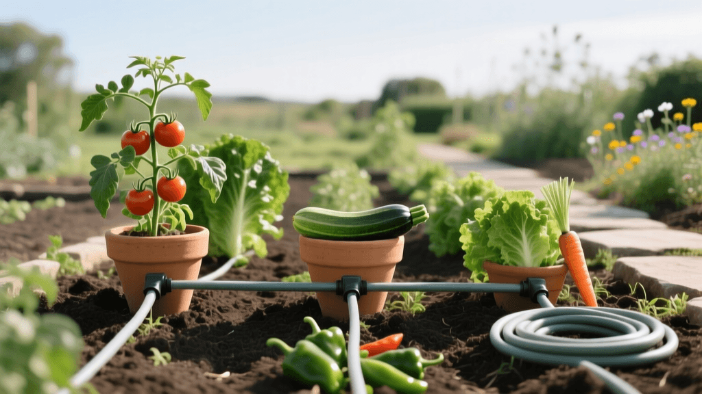 Water-Wise Irrigation for Vegetable Gardens: Olla vs Drip