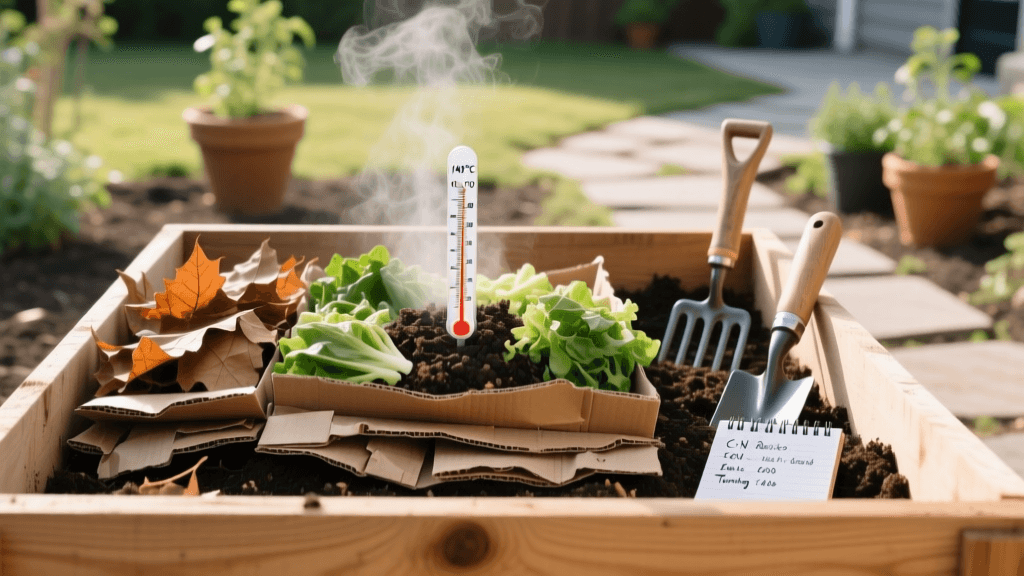 How to Build a Hot Compost Pile: The 18-Day Method
