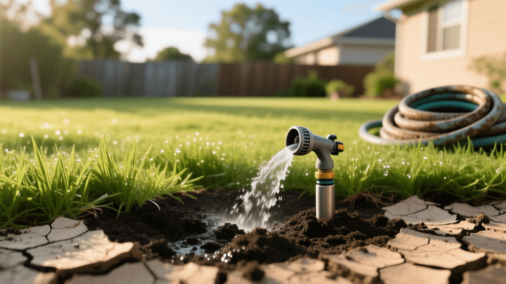 Deep Watering and Soil Moisture Strategies for Drought-Prone Lawns