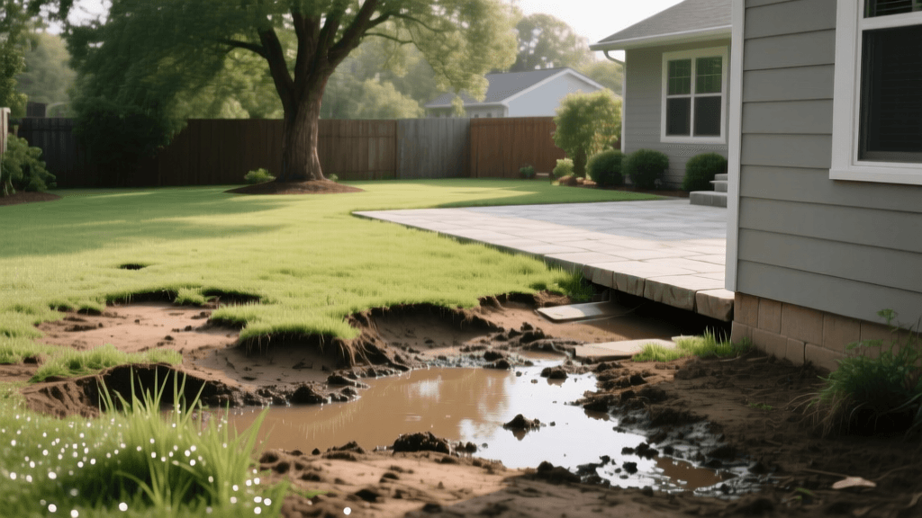 Top 5 Yard Drainage Mistakes and How to Fix Them Fast