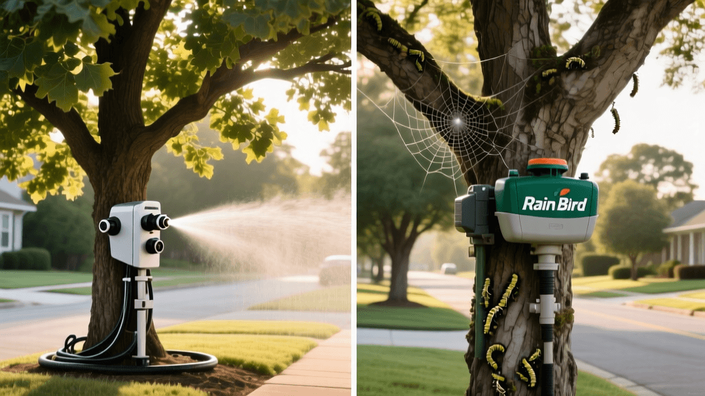 Hunter Pro Spray vs Rain Bird 1800 Webworm Control 2026