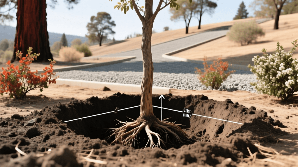 2026 Guide: Root Flare & Hole Depth for Fire-Resistant Trees