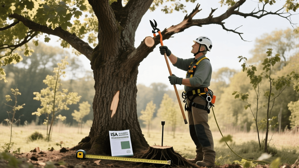 Safe Removal Of Dead Branches From Mature Oak Trees