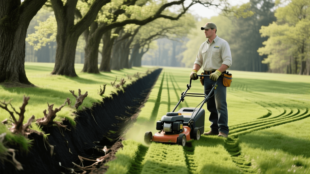 Oak Wilt Trenching & Mowing Patterns: 2026 Containment Guide