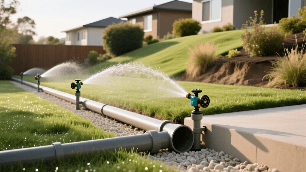 Rain Bird Rotary Sprinkler Spacing Near Drainage Pipes (2026)