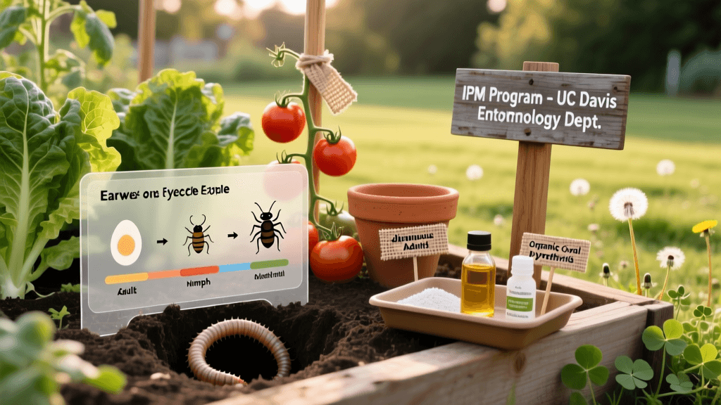 Natural Earwig Control In Vegetable Gardens