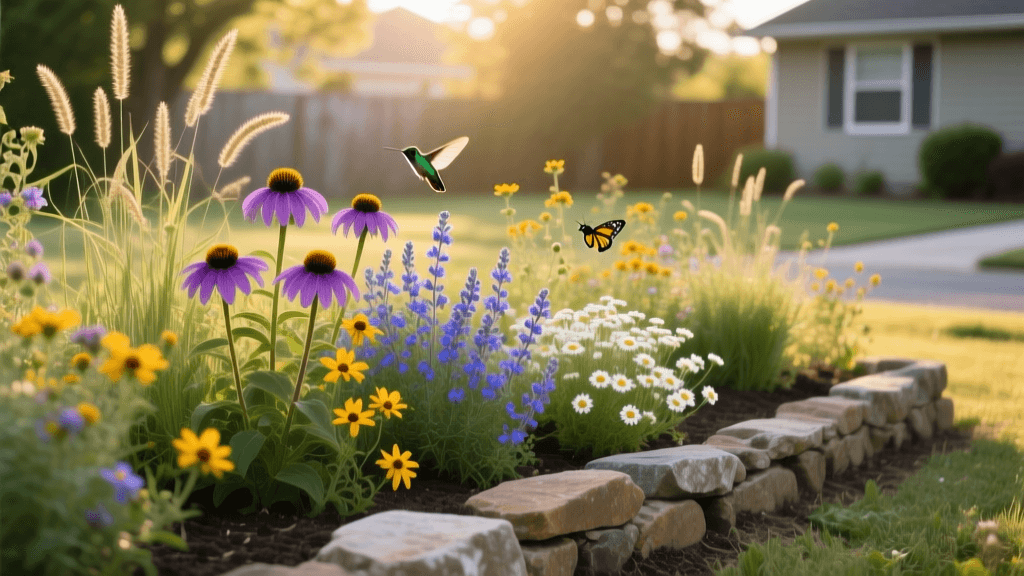 Beginner Guide to Growing a Native Pollinator Garden Bed