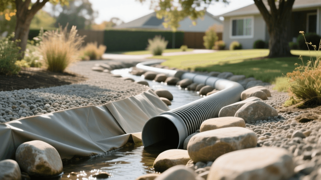 2026 Dry Creek Bed Drainage Pipe & River Rock Guide