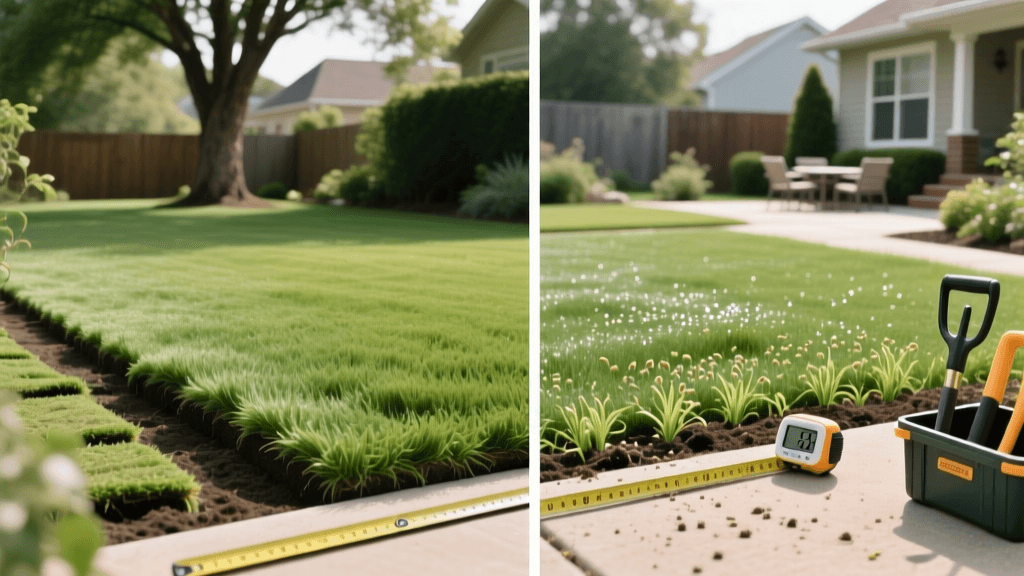 2026 Sod vs Hydroseeding: Costs, Timelines & Photo Tips