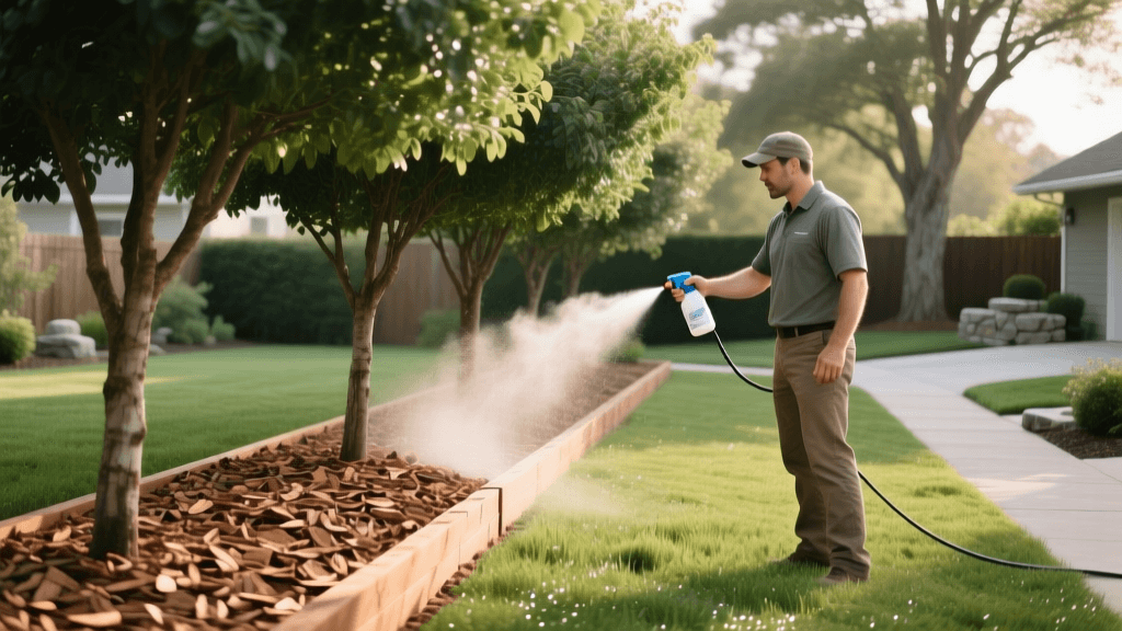 Tick-Safe Landscaping 2026: Permethrin & Wood Chip Tree Barriers