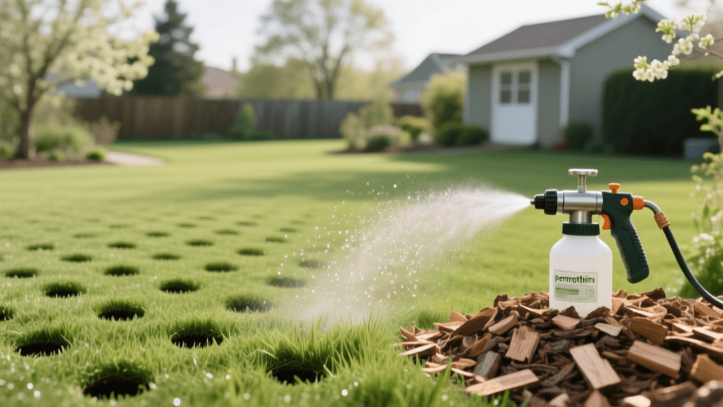 2026 Tick Control: Permethrin & Wood Chips After Seeding