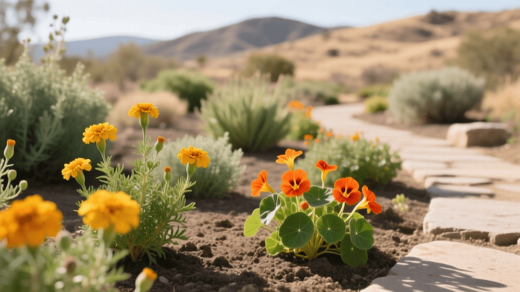 Xeriscape Pest Control: Marigold & Nasturtium Companions 2026