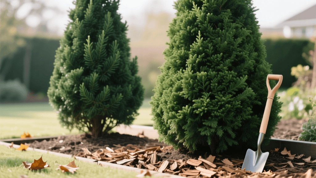 Mulching Leyland Cypress vs Green Giant Arborvitae in 2026