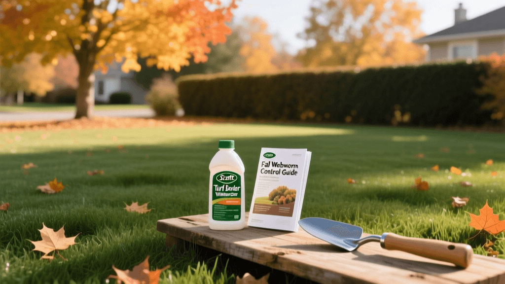 Fall Webworm Control & Scotts Turf Builder Winterizer 2026