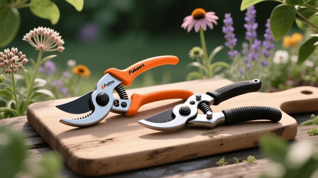 Fiskars vs Felco Pruners 2026: Bypass vs Anvil for Pollinator Gardens