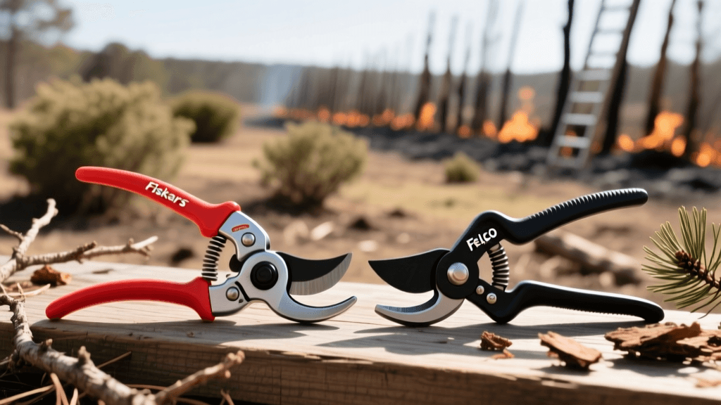 2026 Fiskars vs Felco: Bypass & Anvil Pruners for Firescaping