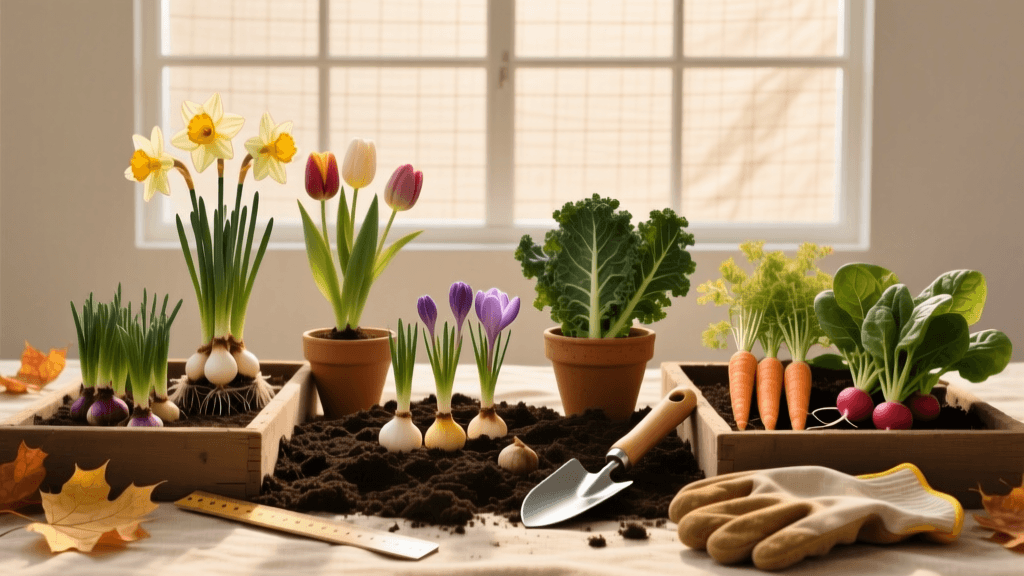 Fall Planting Schedule: Spring Bulbs and Cool Veggies