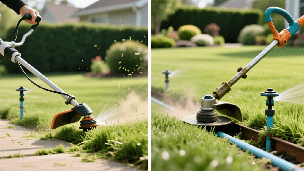 String Trimmer vs Edger: Protecting Irrigation in 2026