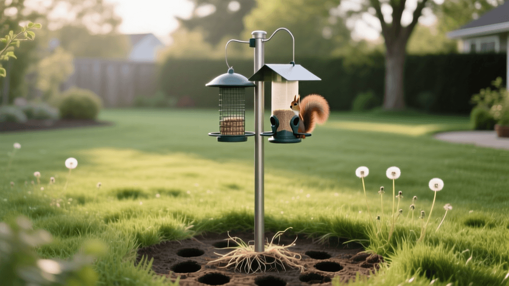 Pole Mount Bird Feeder Stations & Core Aeration Guide 2026