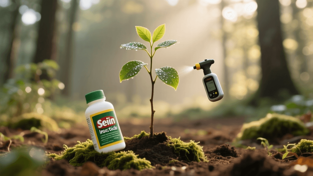 Treating Armyworm Infestations With Sevin On New Trees 2026