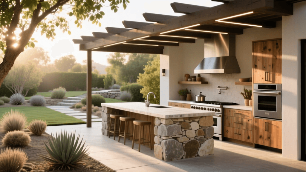 Designing Energy-Efficient Outdoor Kitchens And Patios