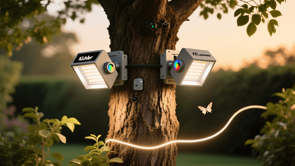 Kichler vs FX Luminaire LEDs: Tree Web Worm Lighting 2026