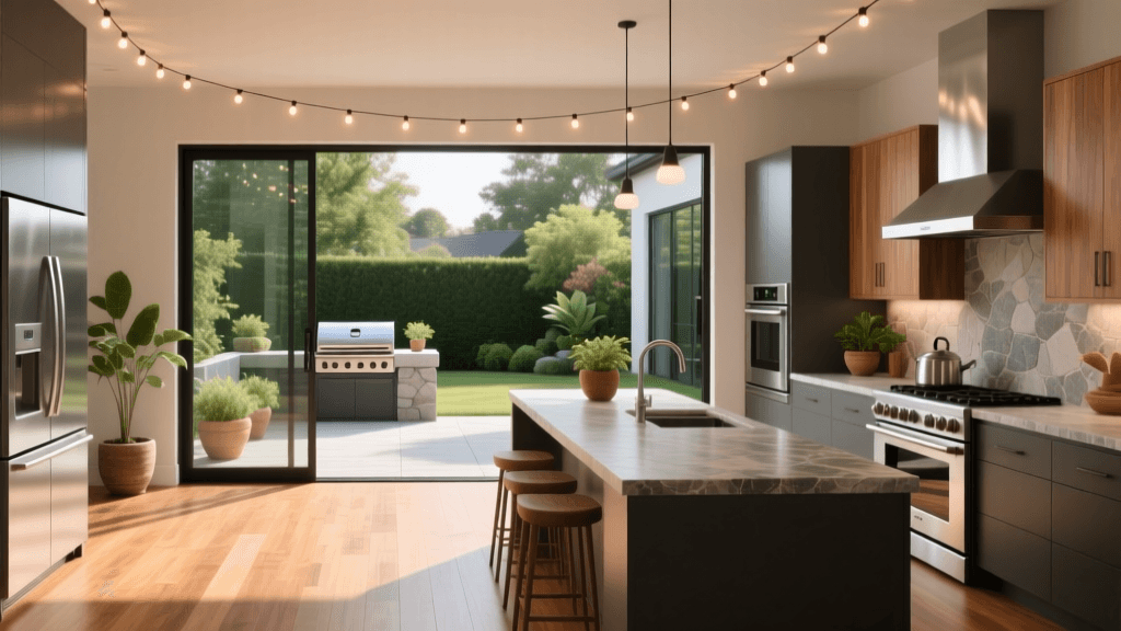 Planning Your Seamless Indoor-Outdoor Kitchen Design