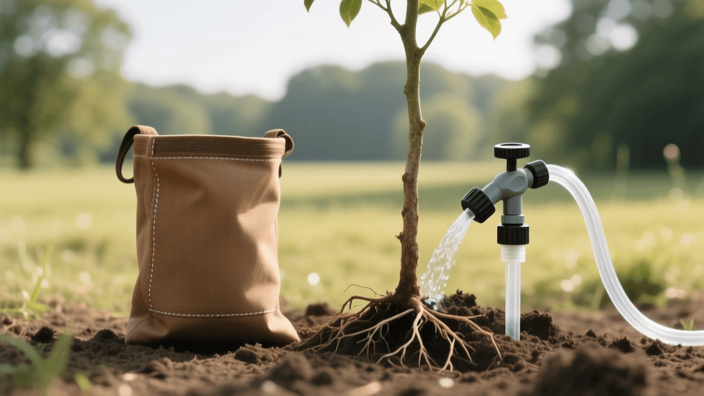 Best Tree Watering Bags vs Drip Emitters Reviewed