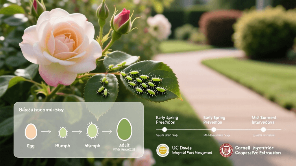 Identify And Treat Aphids On Rose Bushes