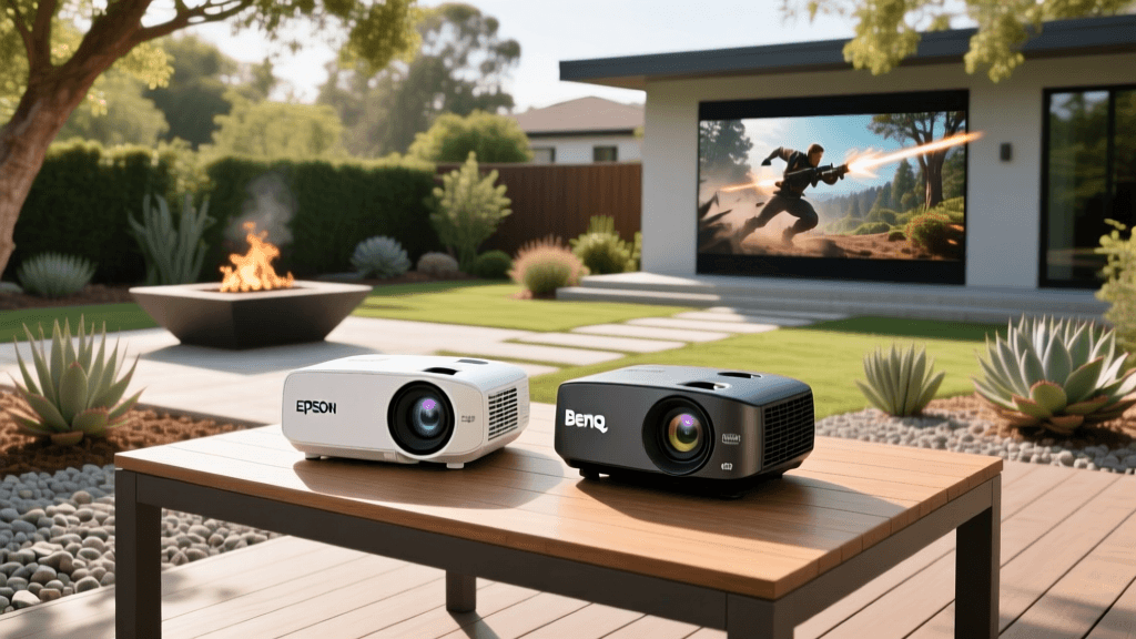 Epson vs BenQ Outdoor Projectors 2026: Lumens & Fire-Safe Setup