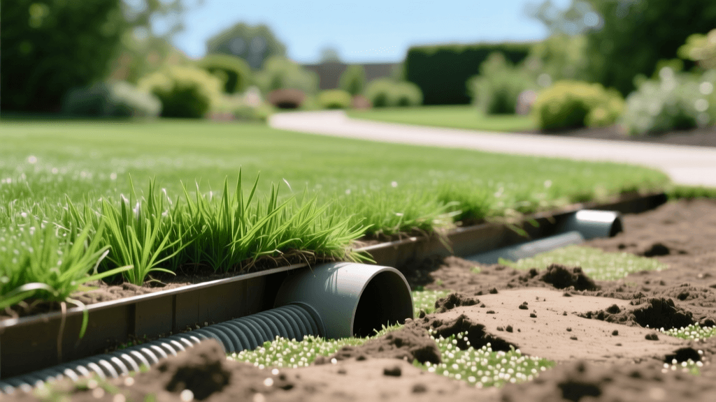 Scalped Lawn Recovery 2026: Reseeding & Drainage Pipe Fixes