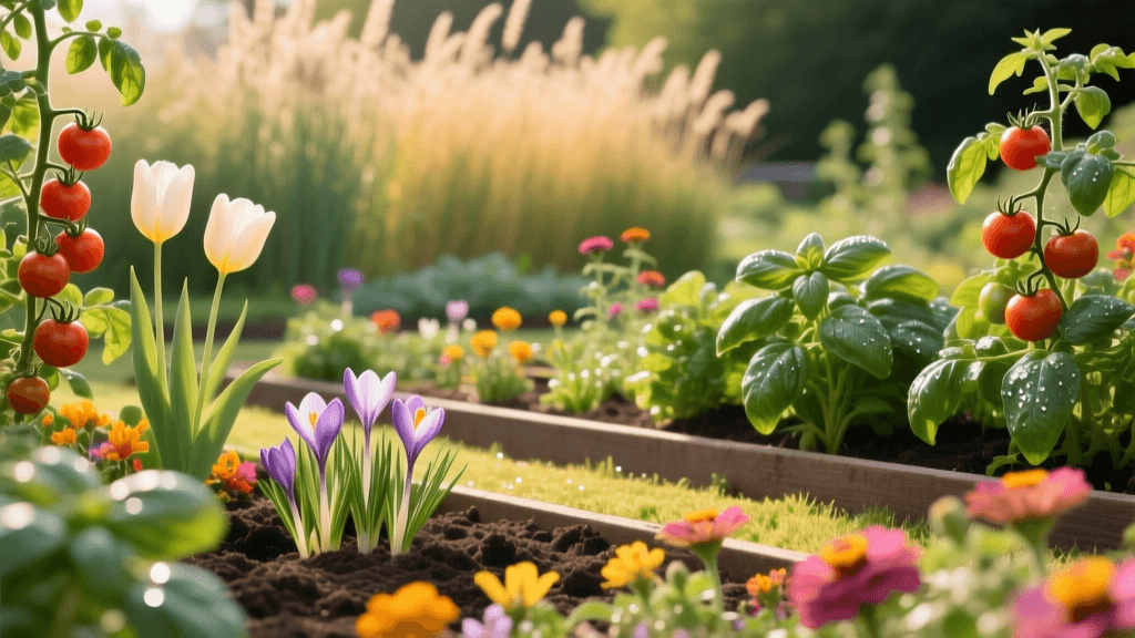 Foodscaping 2026: Rotate Spring Bulbs To Summer Edibles