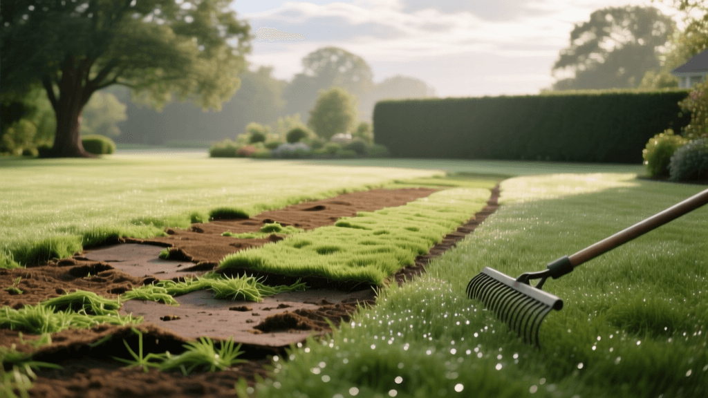 Repairing and Renovating Lawns After Severe Grub Damage