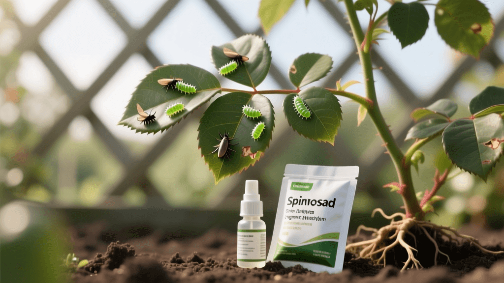 2026 Rose Sawfly Guide: Spinosad Treatment & Fertilizer Tips
